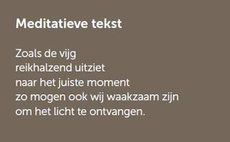 1e Advent meditatieve tekst